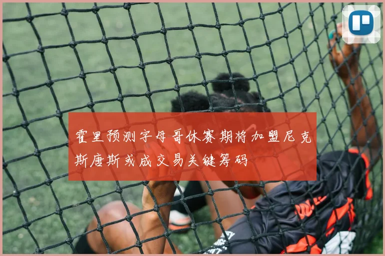 霍里预测字母哥休赛期将加盟尼克斯唐斯或成交易关键筹码