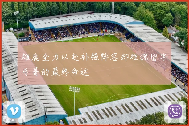 雄鹿全力以赴补强阵容却难挽留字母哥的最终命运